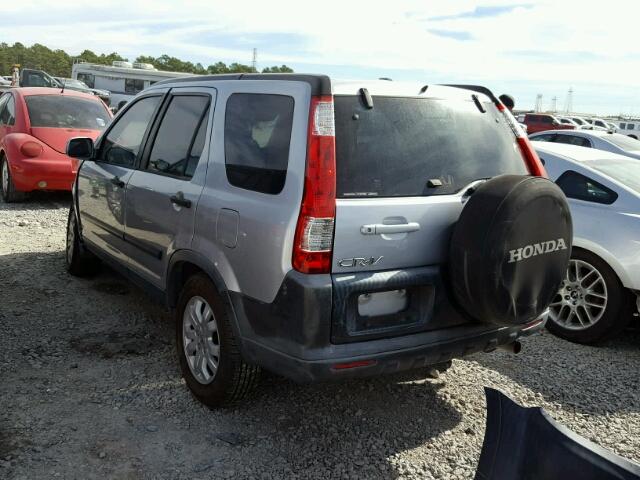 JHLRD78875C027168 - 2005 HONDA CR-V EX SILVER photo 3