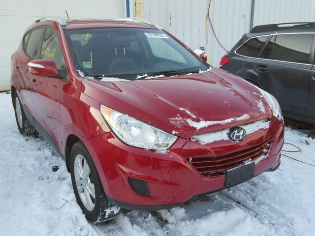 KM8JU3AC0CU398628 - 2012 HYUNDAI TUCSON GLS BURGUNDY photo 1