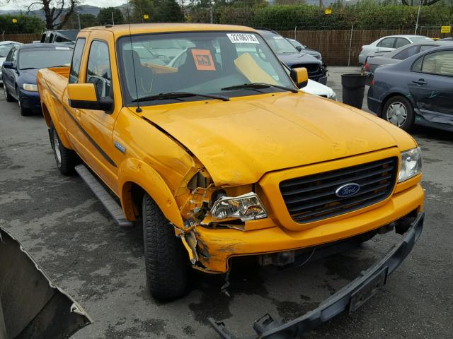 1FTYR14E09PA02646 - 2009 FORD RANGER SUP YELLOW photo 1