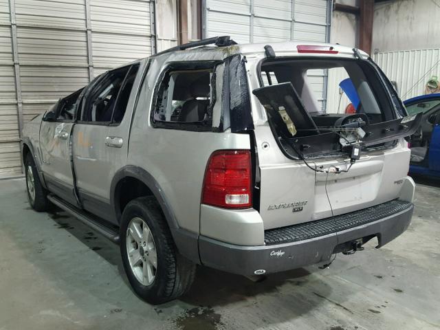 1FMZU63K95ZA22279 - 2005 FORD EXPLORER X SILVER photo 3