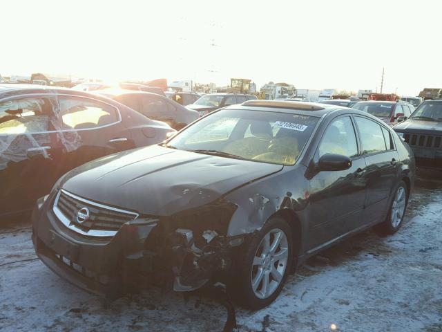 1N4BA41E68C834202 - 2008 NISSAN MAXIMA SE BLACK photo 2