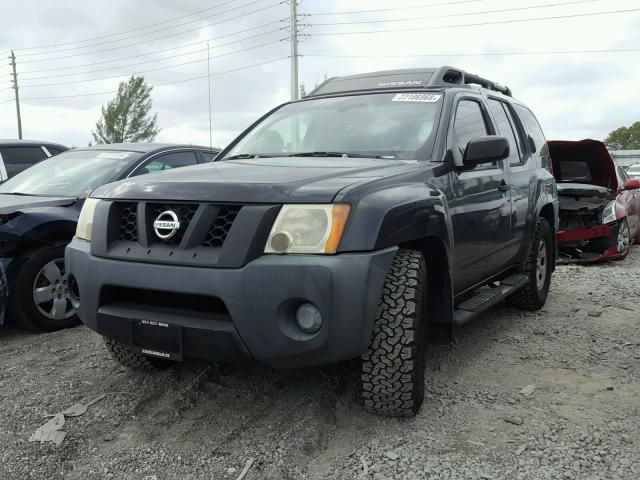 5N1AN08U46C546817 - 2006 NISSAN XTERRA OFF CHARCOAL photo 2