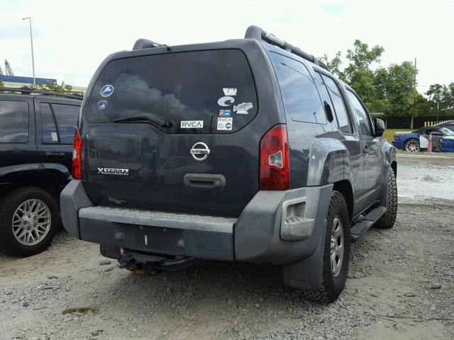 5N1AN08U46C546817 - 2006 NISSAN XTERRA OFF CHARCOAL photo 4