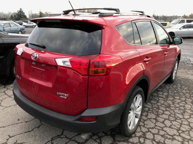 2T3DFREV7FW368236 - 2015 TOYOTA RAV4 LIMIT RED photo 4