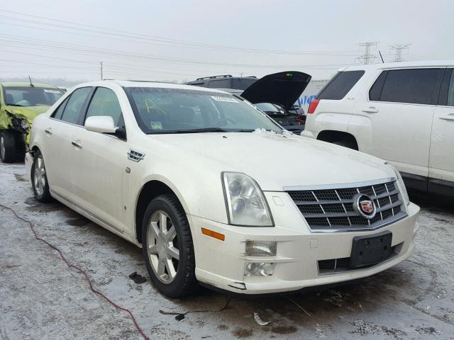 1G6DW67V580124901 - 2008 CADILLAC STS WHITE photo 1