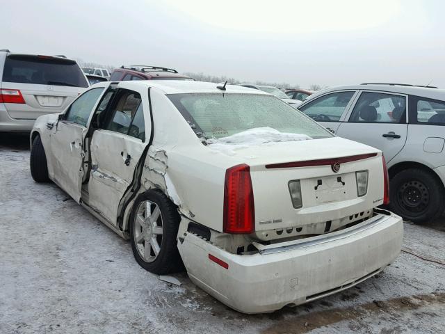 1G6DW67V580124901 - 2008 CADILLAC STS WHITE photo 3