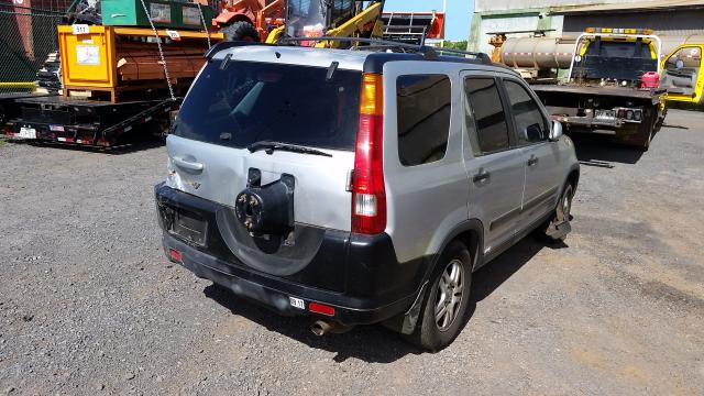 JHLRD78863C033086 - 2003 HONDA CR-V EX SILVER photo 4