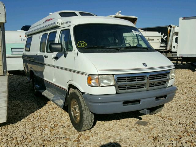 2B6KB31Z4TK176798 - 1996 DODGE RAM VAN B3 WHITE photo 1