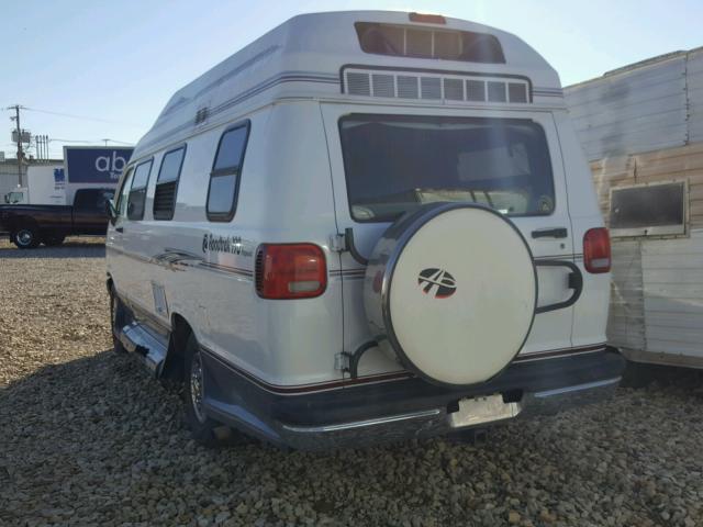 2B6KB31Z4TK176798 - 1996 DODGE RAM VAN B3 WHITE photo 3