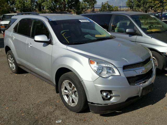 1GNALPEK3DZ124688 - 2013 CHEVROLET EQUINOX LT SILVER photo 1