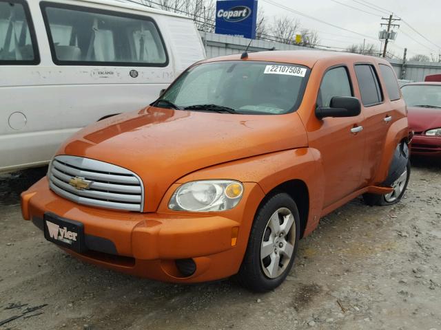 3GNDA13D47S638202 - 2007 CHEVROLET HHR LS ORANGE photo 2