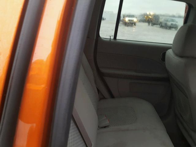 3GNDA13D47S638202 - 2007 CHEVROLET HHR LS ORANGE photo 6