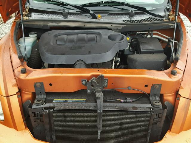 3GNDA13D47S638202 - 2007 CHEVROLET HHR LS ORANGE photo 7