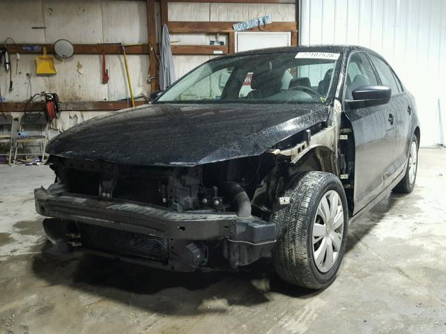 3VW1K7AJ2BM382799 - 2011 VOLKSWAGEN JETTA BASE 黑色 照片 2