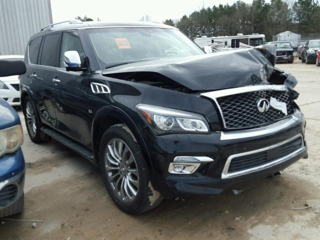 JN8AZ2NF3H9640797 - 2017 INFINITI QX80 BASE BLACK photo 1