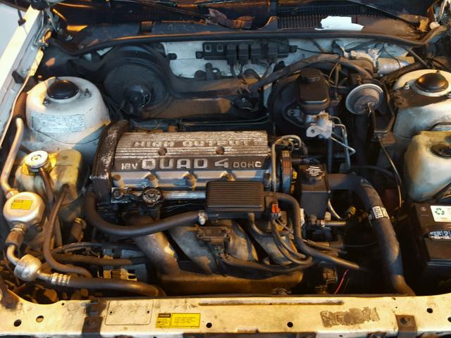 1G2NW14A5LC300024 - 1990 PONTIAC GRAND AM S თეთრი ფოტო 7