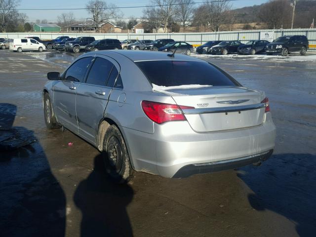 1C3CCBABXCN295894 - 2012 CHRYSLER 200 LX SILVER photo 3