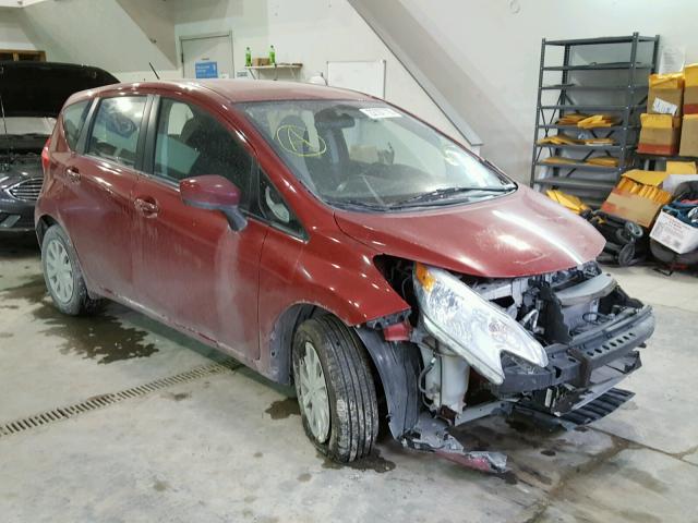 3N1CE2CP6FL369513 - 2015 NISSAN VERSA NOTE RED photo 1