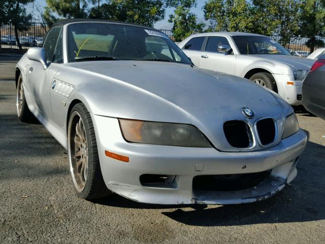 4USCH9344YLF86072 - 2000 BMW Z3 2.3 SILVER photo 1