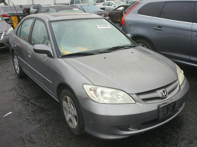 2HGES26704H503854 - 2004 HONDA CIVIC EX 银色 照片 1