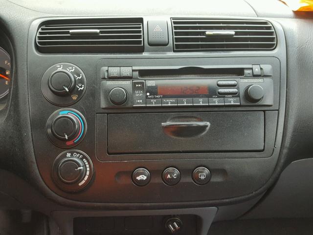 2HGES26704H503854 - 2004 HONDA CIVIC EX 银色 照片 9