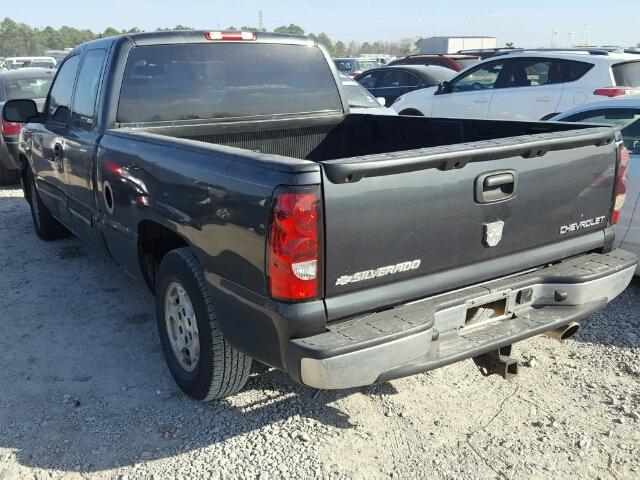 2GCEC19T041270436 - 2004 CHEVROLET SILVERADO BLACK photo 3