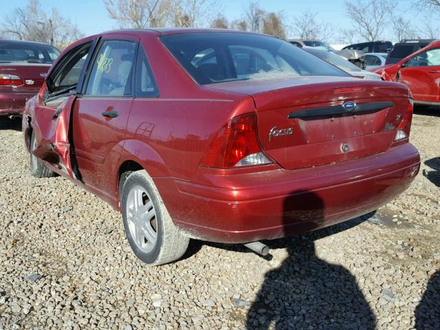 1FAFP34P33W249995 - 2003 FORD FOCUS SE RED photo 3