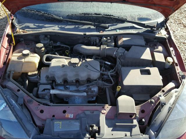 1FAFP34P33W249995 - 2003 FORD FOCUS SE RED photo 7