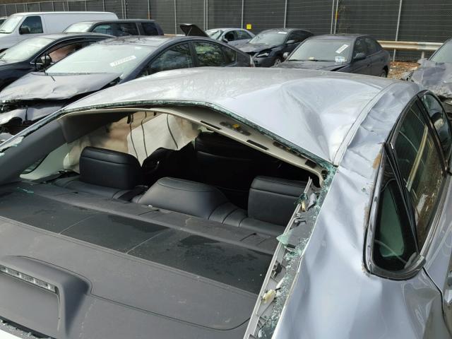 4T1BK1EB0DU034050 - 2013 TOYOTA AVALON BAS SILVER photo 9