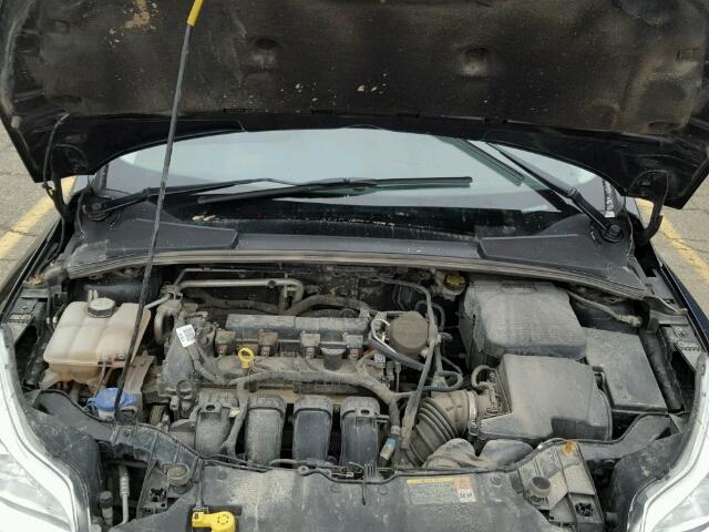 1FADP3K22DL300744 - 2013 FORD FOCUS BLACK photo 7