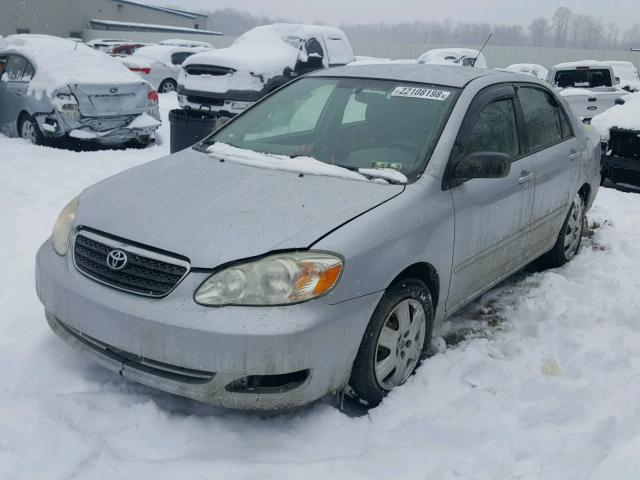 2T1BR32E67C824416 - 2007 TOYOTA COROLLA CE SILVER photo 2