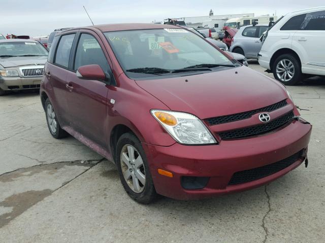 JTKKT624060133264 - 2006 TOYOTA SCION XA RED photo 1