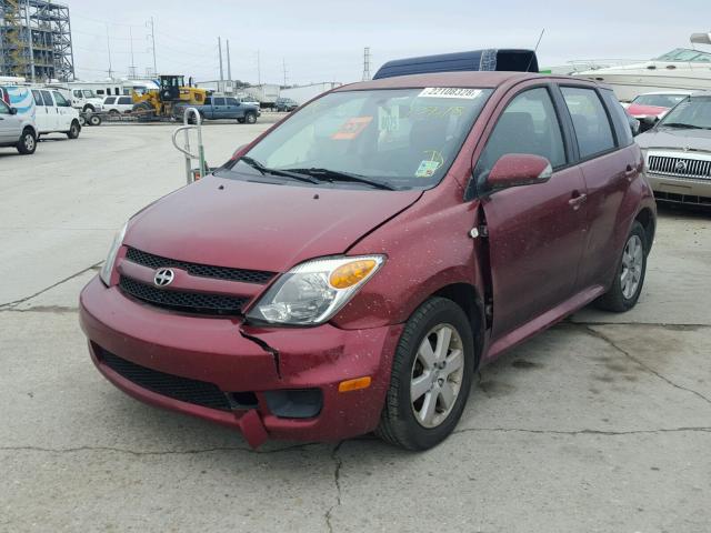 JTKKT624060133264 - 2006 TOYOTA SCION XA RED photo 2