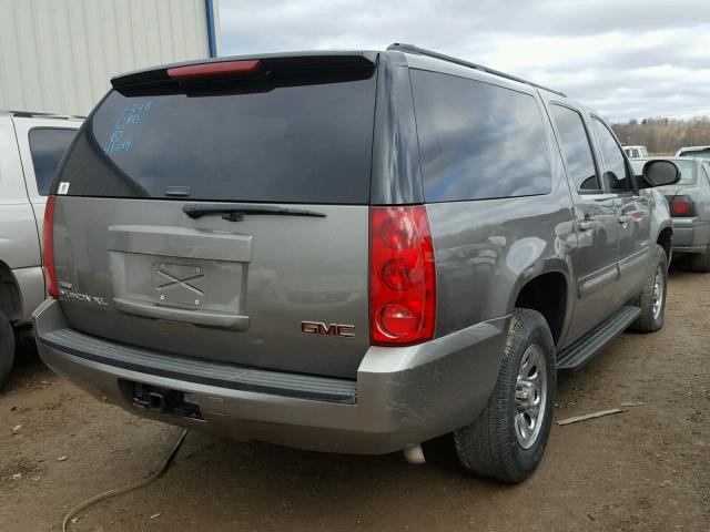 1GKFK16338R132662 - 2008 GMC YUKON XL K GRAY photo 4