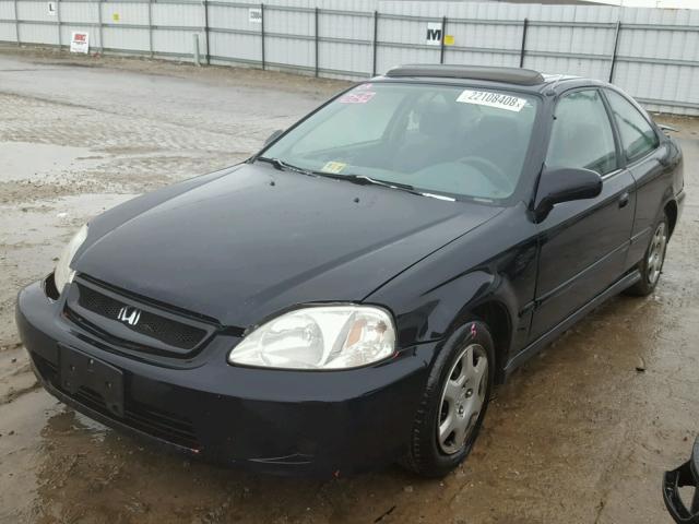 1HGEJ8147XL061729 - 1999 HONDA CIVIC EX BLACK photo 2