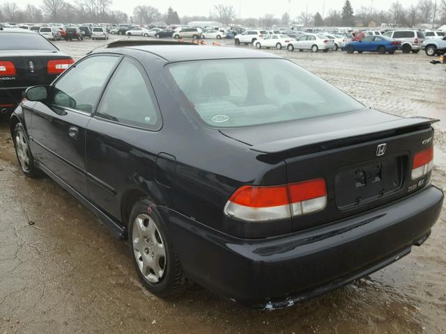 1HGEJ8147XL061729 - 1999 HONDA CIVIC EX BLACK photo 3