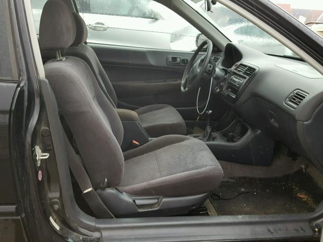 1HGEJ8147XL061729 - 1999 HONDA CIVIC EX შავი ფოტო 5