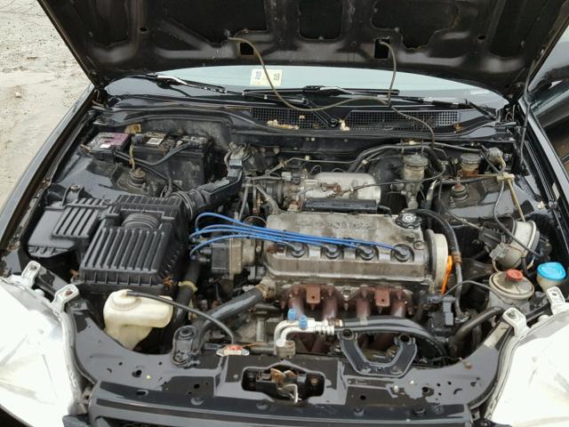 1HGEJ8147XL061729 - 1999 HONDA CIVIC EX შავი ფოტო 7