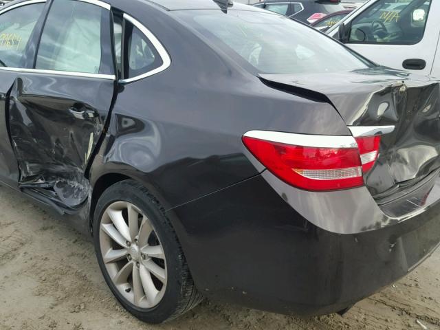 1G4PP5SK5C4162575 - 2012 BUICK VERANO BLACK photo 9