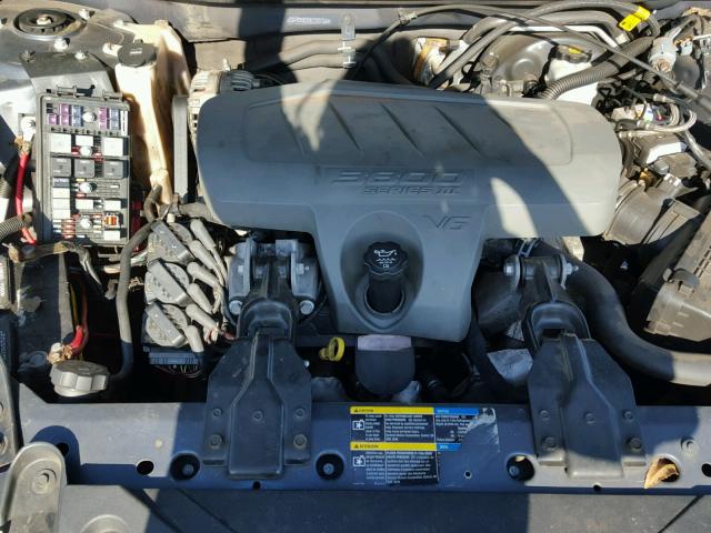 2G4WD582081202706 - 2008 BUICK LACROSSE C GRAY photo 7