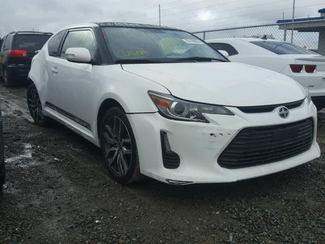 JTKJF5C7XE3085114 - 2014 TOYOTA SCION TC WHITE photo 1