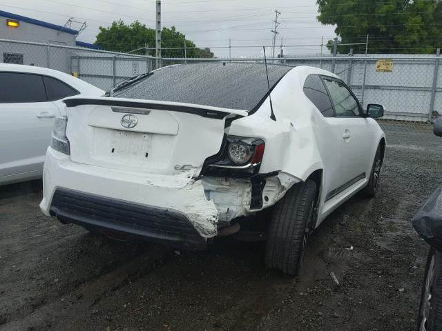 JTKJF5C7XE3085114 - 2014 TOYOTA SCION TC 白色 照片 4