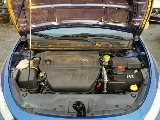 1C3CDFAA4DD334689 - 2013 DODGE DART SE BLUE photo 7