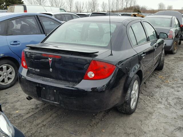 1G2AL55F277376744 - 2007 PONTIAC G5 SE BLACK photo 4