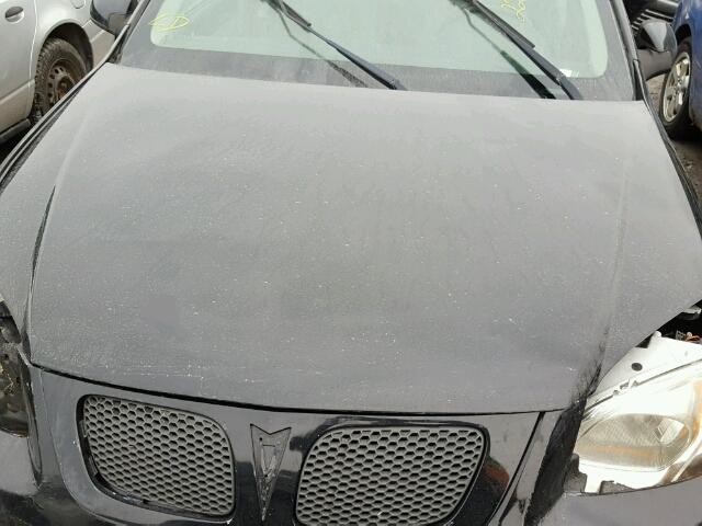 1G2AL55F277376744 - 2007 PONTIAC G5 SE BLACK photo 7