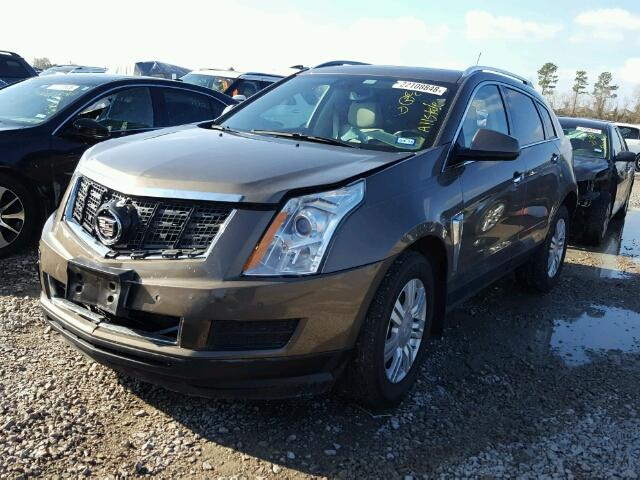 3GYFNBE33FS526600 - 2015 CADILLAC SRX LUXURY BROWN photo 2