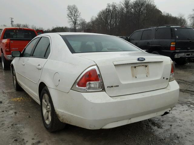 3FAFP07Z46R208617 - 2006 FORD FUSION SE WHITE photo 3