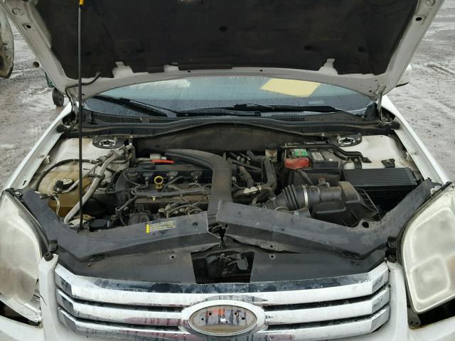 3FAFP07Z46R208617 - 2006 FORD FUSION SE WHITE photo 7