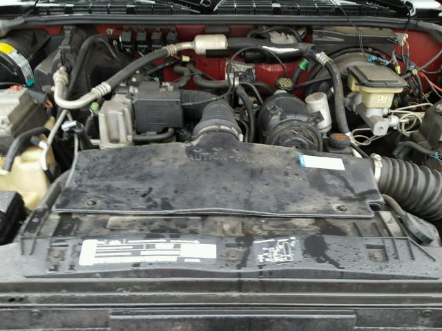 1GTCS1944T8518296 - 1996 GMC SONOMA RED photo 7