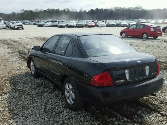 3N1CB51D05L536983 - 2005 NISSAN SENTRA 1.8 BLACK photo 3